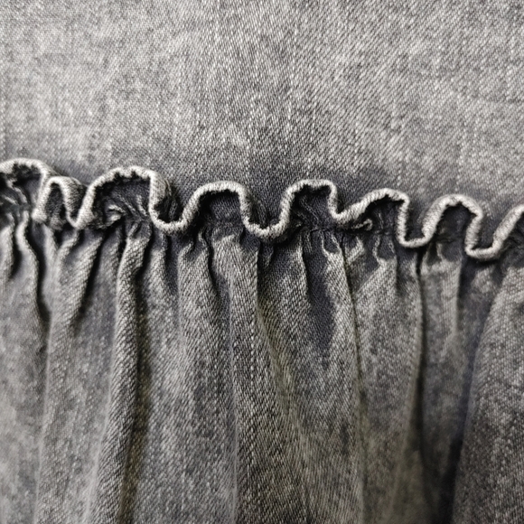 FREE People denim peplum top size XS - Picture 10 of 15